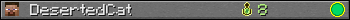 DesertedCat userbar 350x20