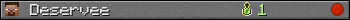 Юзербар 350x20 для Deservee