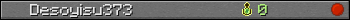 Desoyisu373 userbar 350x20