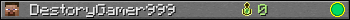 DestoryGamer999 userbar 350x20