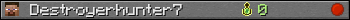 Destroyerhunter7 userbar 350x20