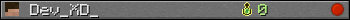 Benutzerleisten 350x20 für Dev_XD_