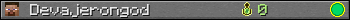 Devajerongod userbar 350x20