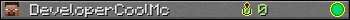 DeveloperCoolMc userbar 350x20