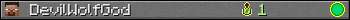 DevilWolfGod userbar 350x20