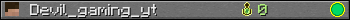 Devil_gaming_yt userbar 350x20