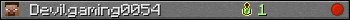 Devilgaming0054 userbar 350x20