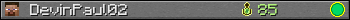 DevinPaul02 userbar 350x20