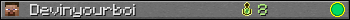 Devinyourboi userbar 350x20