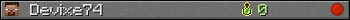 Devixe74 userbar 350x20