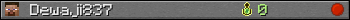 Dewaji837 userbar 350x20