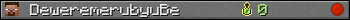 DeweremerubyuBe userbar 350x20