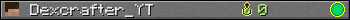 Dexcrafter_YT userbar 350x20