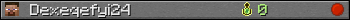 Dexeqefyi24 userbar 350x20