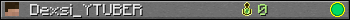 Dexsi_YTUBER userbar 350x20