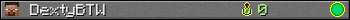 DextyBTW userbar 350x20