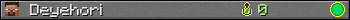 Deyehori userbar 350x20