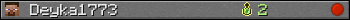 Deyka1773 userbar 350x20