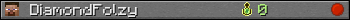 DiamondFolzy userbar 350x20