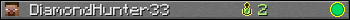 DiamondHunter33 userbar 350x20