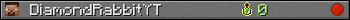 DiamondRabbitYT userbar 350x20