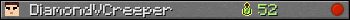 DiamondVCreeper userbar 350x20