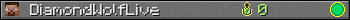 DiamondWolfLive userbar 350x20