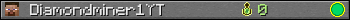 Diamondminer1YT userbar 350x20