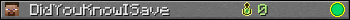 DidYouKnowISave userbar 350x20