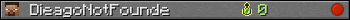 DieagoNotFounde userbar 350x20