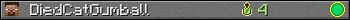 DiedCatGumball userbar 350x20