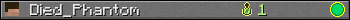 Died_Phantom userbar 350x20