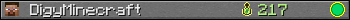 DigyMinecraft userbar 350x20