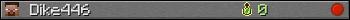 Юзербар 350x20 для Dike446