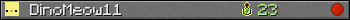DinoMeow11 userbar 350x20