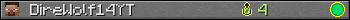 DireWolf14YT userbar 350x20