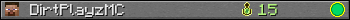 DirtPlayzMC userbar 350x20