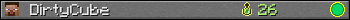 DirtyCube userbar 350x20