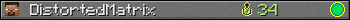 DistortedMatrix userbar 350x20