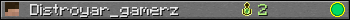 Distroyar_gamerz userbar 350x20