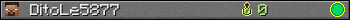 DitoLe5877 userbar 350x20