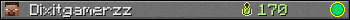 Dixitgamerzz userbar 350x20