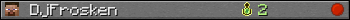 DjFrosken userbar 350x20
