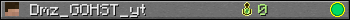 Dmz_GOHST_yt userbar 350x20