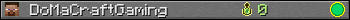 Юзербар 350x20 для DoMaCraftGaming