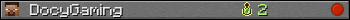 DocyGaming userbar 350x20