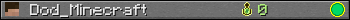 Dod_Minecraft userbar 350x20