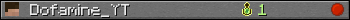 Dofamine_YT userbar 350x20