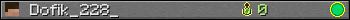 Dofik_228_ userbar 350x20
