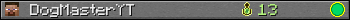 DogMasterYT userbar 350x20